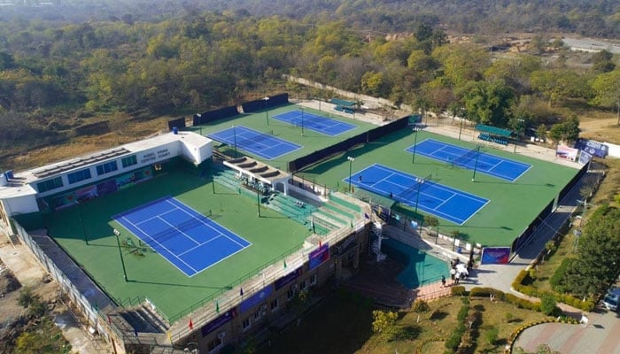 Pakistan Tennis Federation complex in Islamabad. — PTF website/File