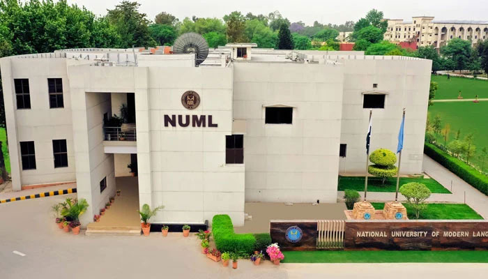 The National University of Modern Languages (NUML) building seen in this image. — Facebook/NUML/File