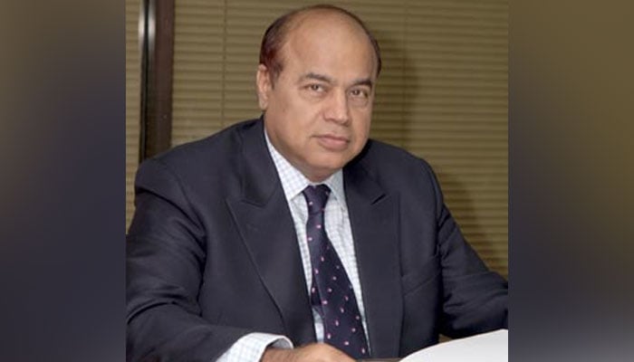 Tariq Rafi, Chairman of Siddique Sons, the country’s top textile exporter seen in this image. —  Siddiqsons Tin Plate Ltd Website/File