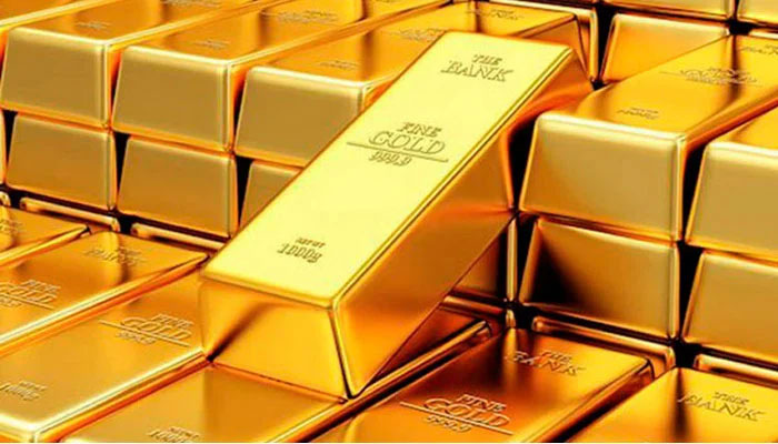 This representational image shows Gold bars. — AFP/File