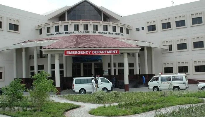 Sir Ganga Ram Hospital, Lahores Emergency Department can be seen in this image. — APP File