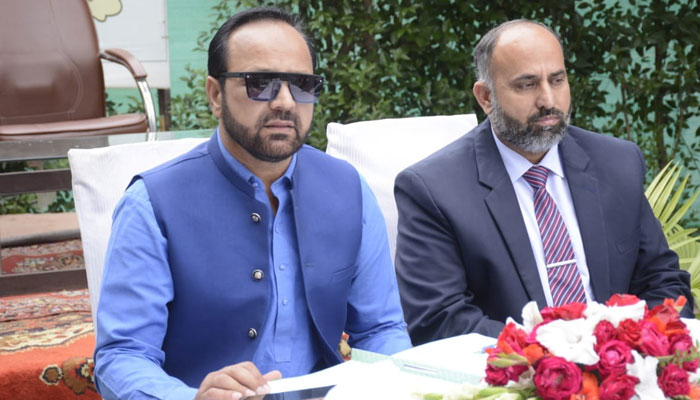 All Pakistan Private Schools and Colleges Association (APPSCA), Central President Dr. Malik Abrar Hussain (L) seen in this image, released on March 27, 2024. — Facebook/Malik Abrar Hussain