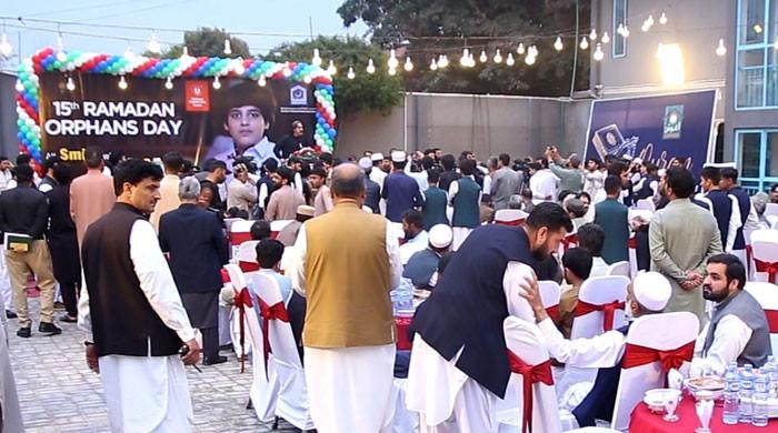CM Gandapur joins orphans at Iftar dinner - Vimarsana News