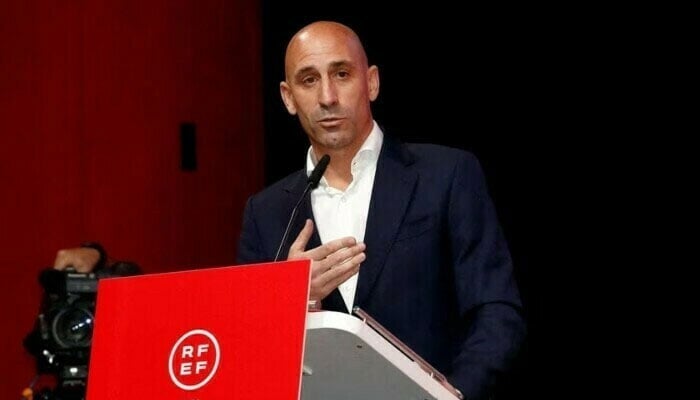 Former soccer federation chief Luis Rubiales seen in this undated photo. — AFP/File