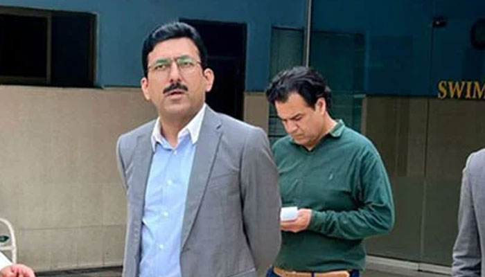 Secretary Youth Affairs Punjab Muzaffar Khan Sial seen in this image, released on March 28, 2024. — Facebook/Directorate General Sports & Youth Affairs, Punjab