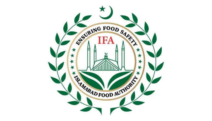 The logo of the  Islamabad Food Authority (IFA). — Facebook/Islamabad Food Authority/File
