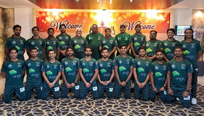 Pakistan squad in the Sultan Azlan Shah Cup 2022 — PHF—File