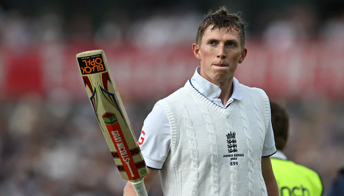 English batter Zak Crawley seen in this undated photo. — AFP/File