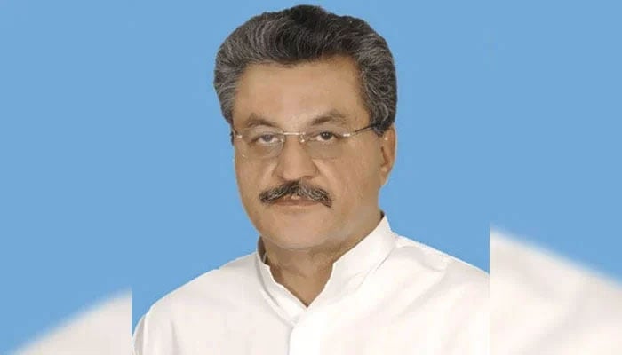 Grand Democratic Alliance (GDA) leader Ghulam Murtaza Jatoi can be seen in this image. — NA website/File