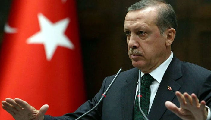 Turkish President Recip Tayyip Erdogan seen in this picture.— AFP/File