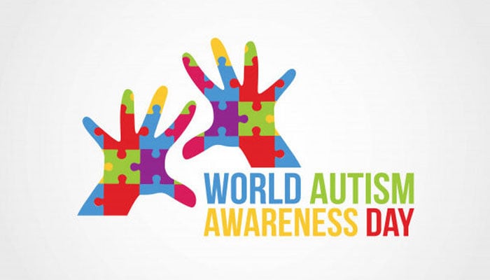 The logo of the World Autism Awareness Day seen in this image. — APP/File