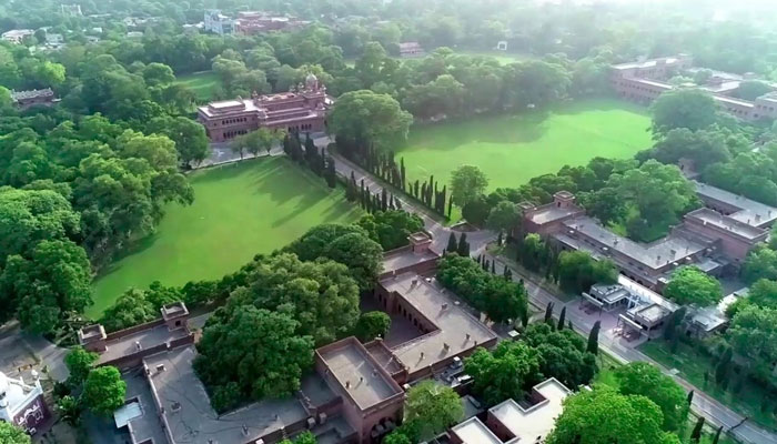 An ariel view of Aitchison Collage in this undated photo. —Aitchison website