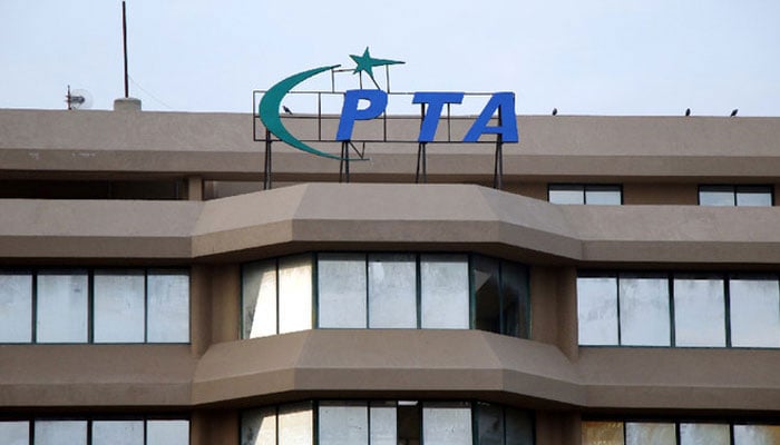 A view of Pakistan Telecommunication Authority (PTA) building in Islamabad. — AFP/File