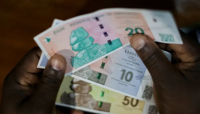 The new ZiG (Zimbabwe Gold) currency was launched as a way to help stabilise the economy. — AFP/File