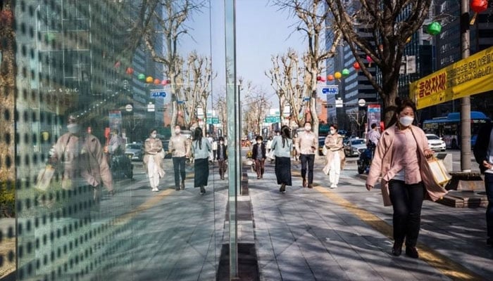 An image of South Korean market. — AFP/File