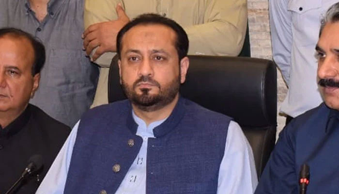 Punjab Health Minister Khawaja Imran Nazir during a meeting on March 29, 2024. — Facebook/Primary & Secondary Healthcare Department