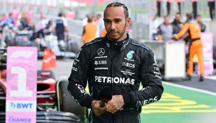British race car driver Lewis Hamilton. — AFP/File