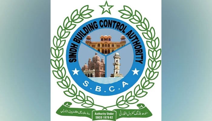 This image shows the logo of the Sindh Building Control Authority (SBCA). — Facebook/Sindh Building Control Authority/File