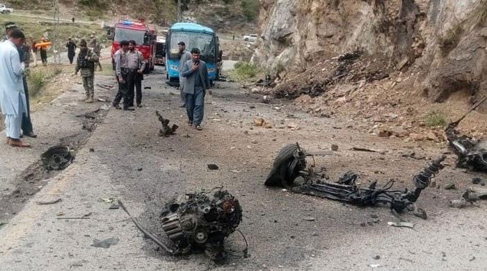 Shangla attack: Report reveals vehicle carrying Chinese nationals wasn't bulletproof, bombproof - Vimarsana News