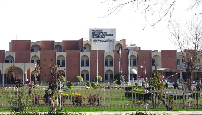 Pakistan Institute of Medical Sciences (PIMS). — APP/File