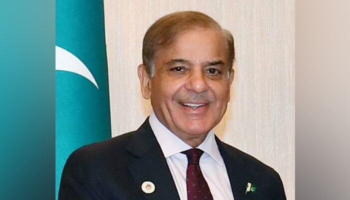 Prime Minister of Pakistan Muhammad Shehbaz Sharif seen in this image. — APP/File