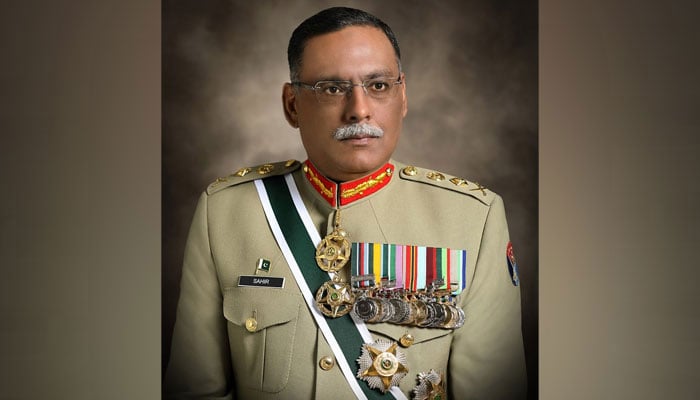 Chairman Joint Chiefs of Staff Committee (CJCSC), General Sahir Shamshad Mirza. — ISPR website/File