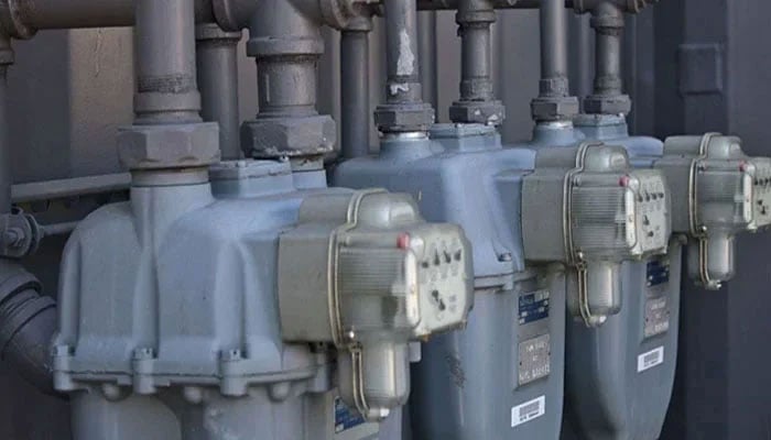 A representational image showing gas meters. — APP/File