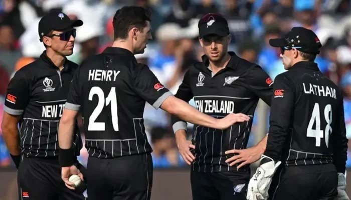 New Zealand cricket team. — AFP/File