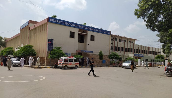 This image shows the District Headquarters Teaching Hospital Rawalpindi. — Facebook/District Headquarters Hospital Rawalpindi/File