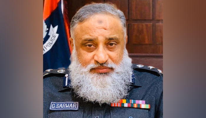 Former senior superintendent of police (SSP) Ghulam SarwarAbro seen in this image. — Facebook/S.S.P GHULAM SARWAR ABRO PSP/File