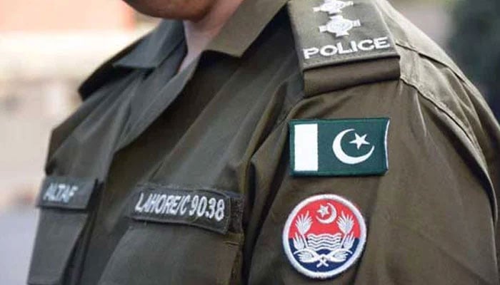 Representational image of a Punjab police officer in uniform. — APP/File