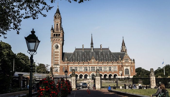 Outside view of the International Court of Justice. — AFP/File
