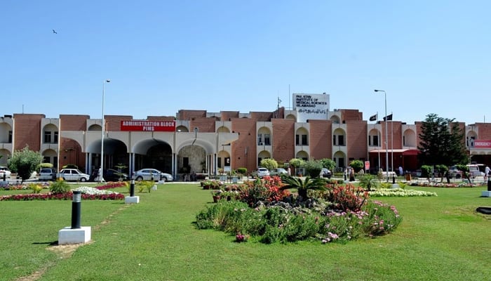Pakistan Institute of Medical Sciences building can be seen in this image. — PIMS Website/File