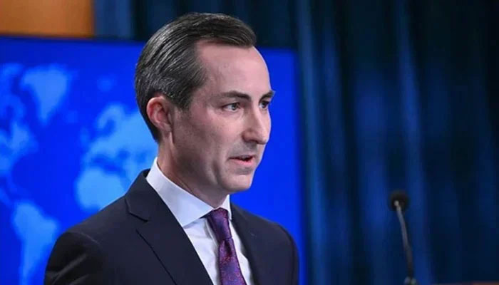 US State Department Spokesperson Matthew Miller speaks to the media. — AFP/File