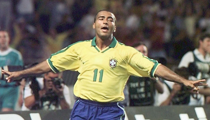 Retired Brazil striker Romario. — AFP/File