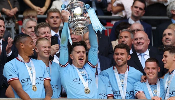 Manchester City won the FA Cup in 2023. — AFP