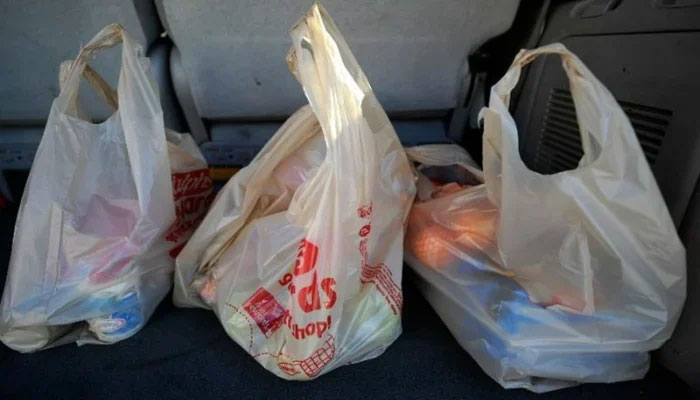 This image shows plastic bags. — AFP/File