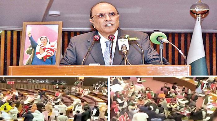 Time to turn the page, overcome challenges: Zardari