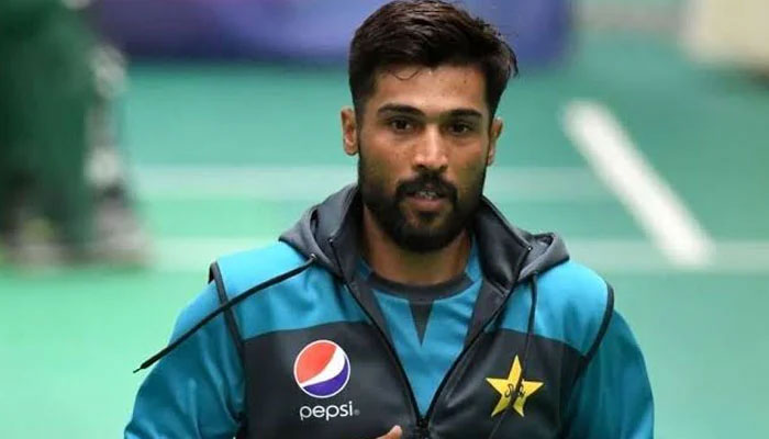 Pakistani left-arm pace bowler Mohammad Amir. — X/@iamAhmadhaseeb/File