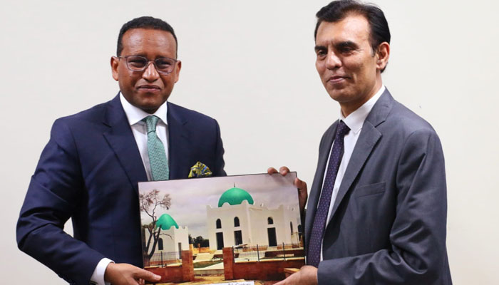 Sustainable Development Policy Institute (SDPI) and the Embassy of Ethiopia jointly organised the seminar titled Ethio-Pakistan Fraternity Under the Green Legacy Initiative. — APP