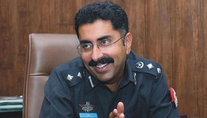 An undated image of newly appointed IG Islambad Syed Ali Nasir Rizvi. — Facebook/Crime Tracker/File
