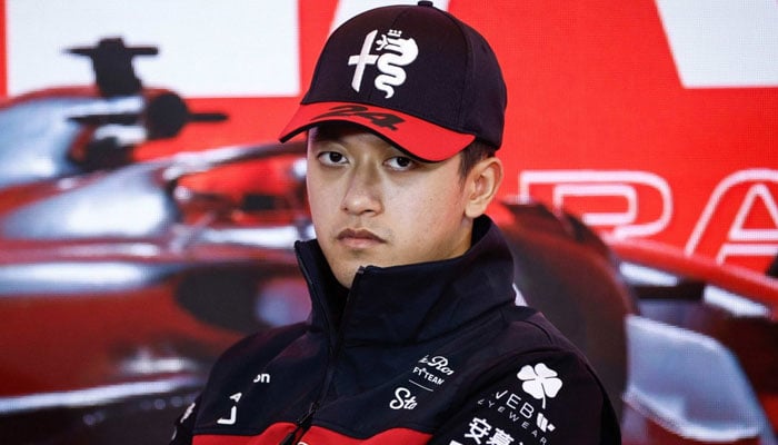 Chinese motorsports racing driver Zhou Guanyu. — AFP/File