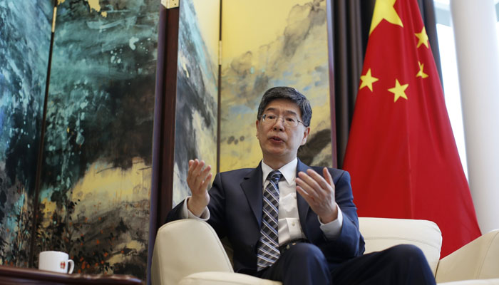 Chinese Ambassador to Canada Cong Peiwu. — Bloomberg/File