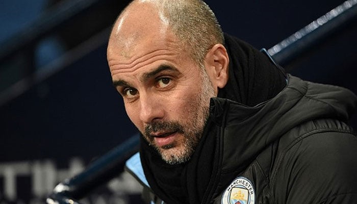 Manchester City manager Pep Guardiola. — AFP File