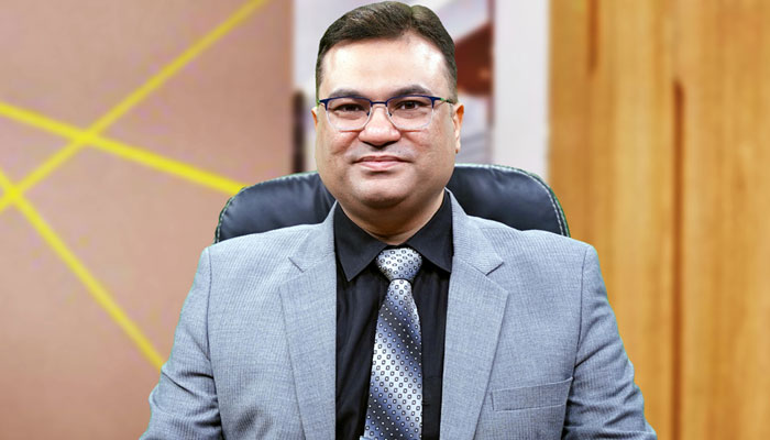 Dean of Indus University, Dr Aftab Madni. — Indus University website