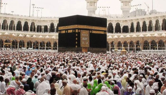 A representational showing pilgrims gathered around the Kaaba at the Grand Mosque in the holy city of Makkah — AFP/File