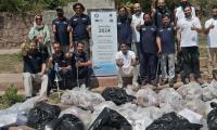 Earth Day clean-up, awareness activity at Rawal Lake