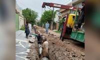 Incomplete sewerage lines upgradation project creates problems for citizens