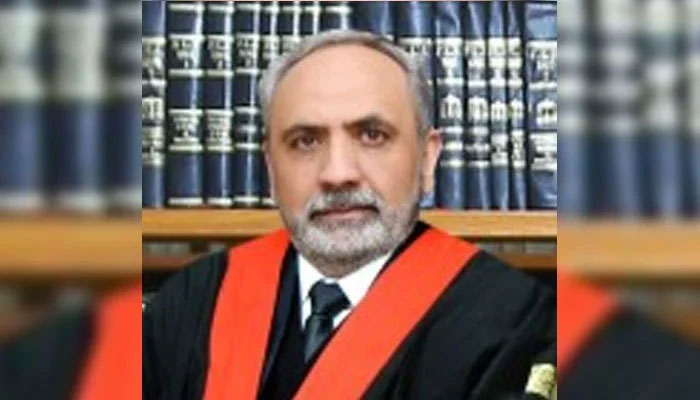 Peshawar High Court (PHC) Chief Justice Ishtiaq Ibrahim seen in this image. — PHC website/File