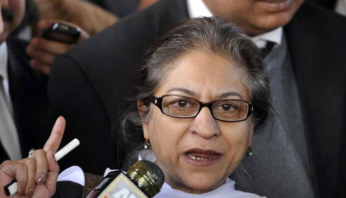 A representational image showing late Pakistani human rights activist and Supreme Court lawyer Asma Jahangir. — AFP/File
